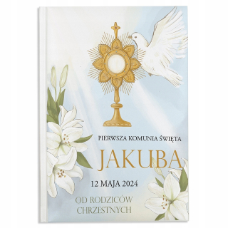Ilustrovaná Biblia ako darček na pamiatku prvého svätého prijímania